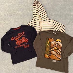 Boys Size 6-8 Long Sleeve Shirt Bundle